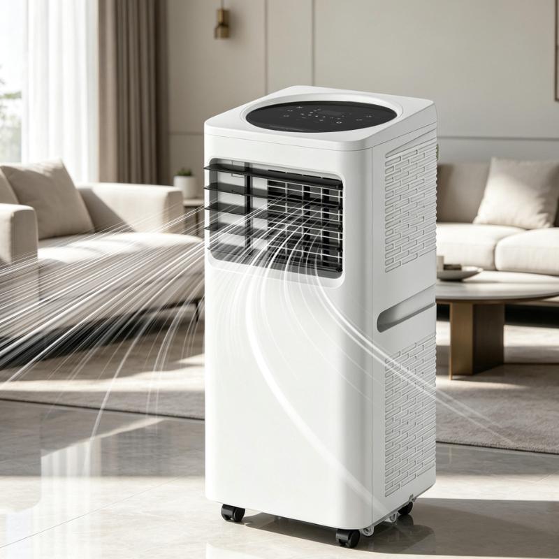 12 000 BTU Cross-border Bestseller Portable air Conditioner Home Use Drain-free Installation Fixed Frequency Compressor-based